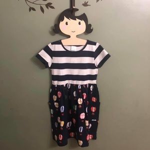 Hanna Andersson Air Balloon Pocket Dress, 130